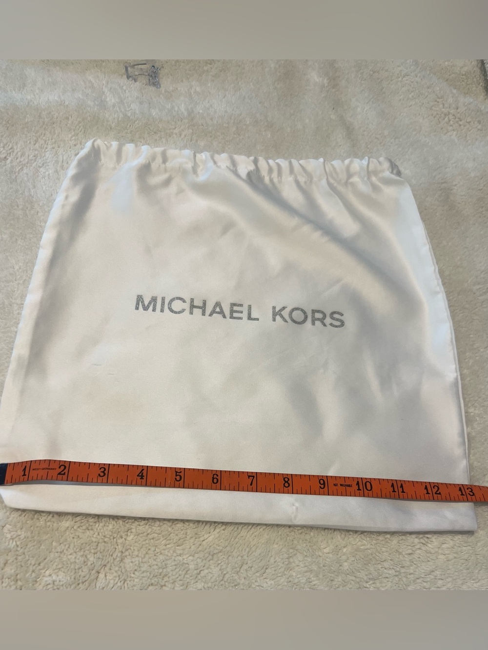 Michael Kors White Drawstring Dust Bag - Picture 3 of 3